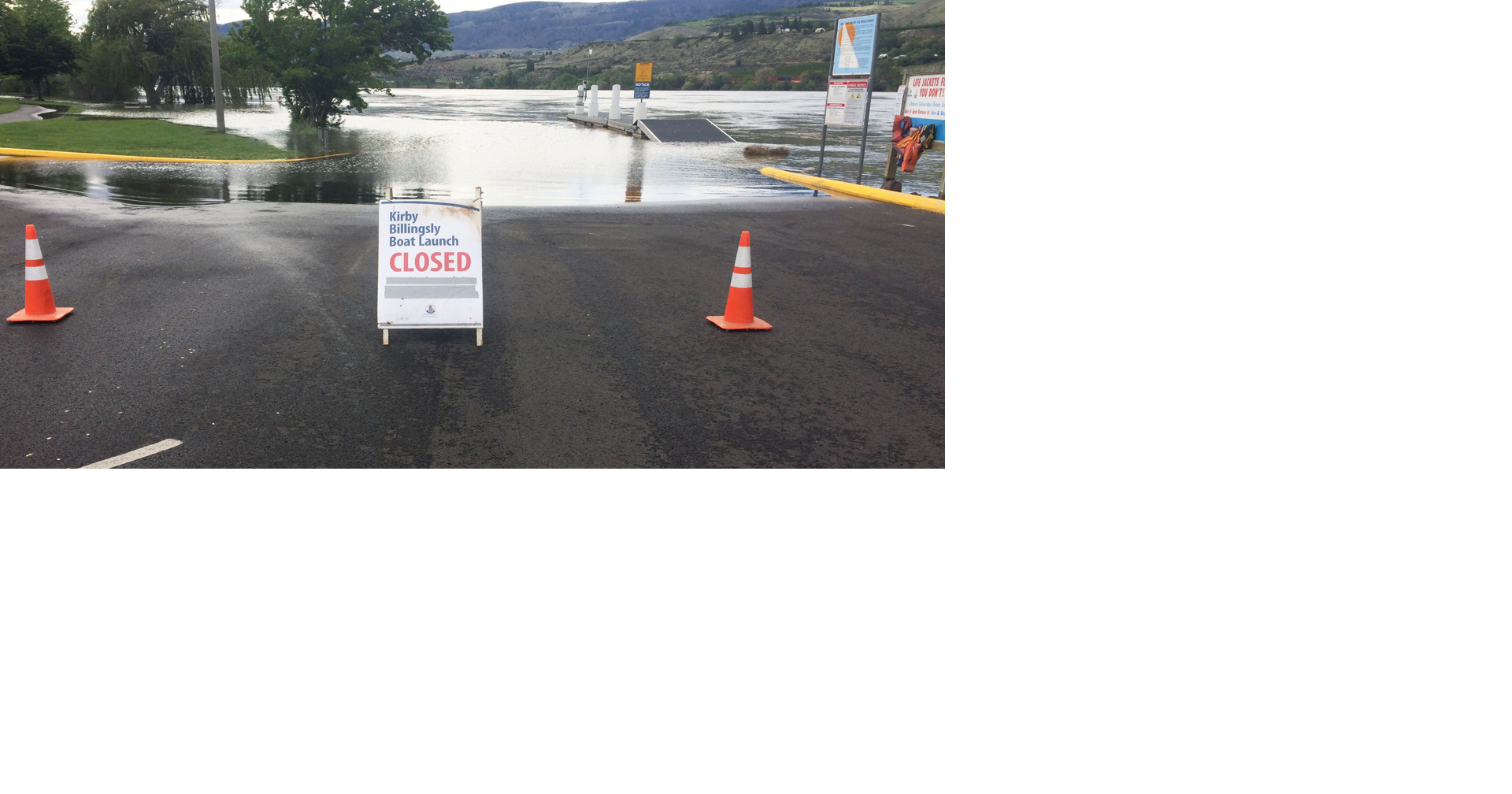 High water forces local boat ramp closures | Archives | ncwlife.com