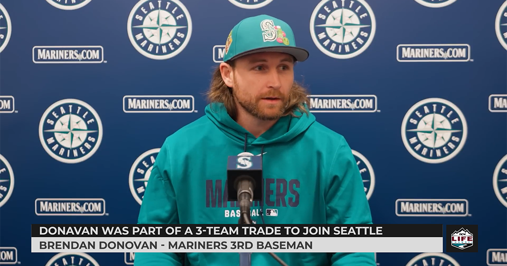 Brendan Donovan on trade to Seattle 2026-02-13