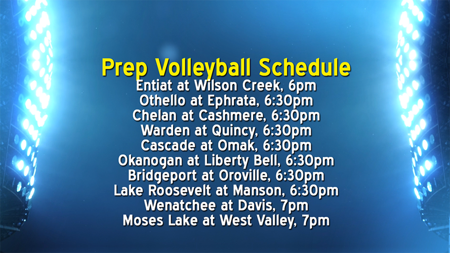 Prep swimming, soccer and volleyball schedule Sports