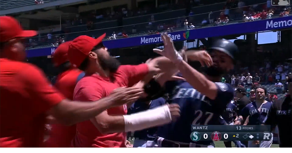 Mariners lose brawl but win war with Angels Sports