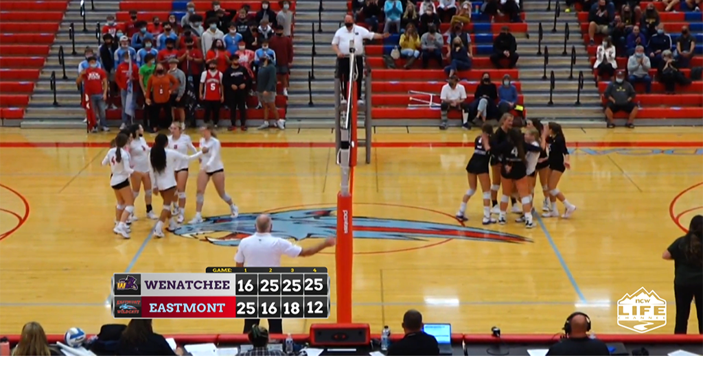 Eastmont vs Wenatchee Volleyball 10192021 Sports Broadcasts