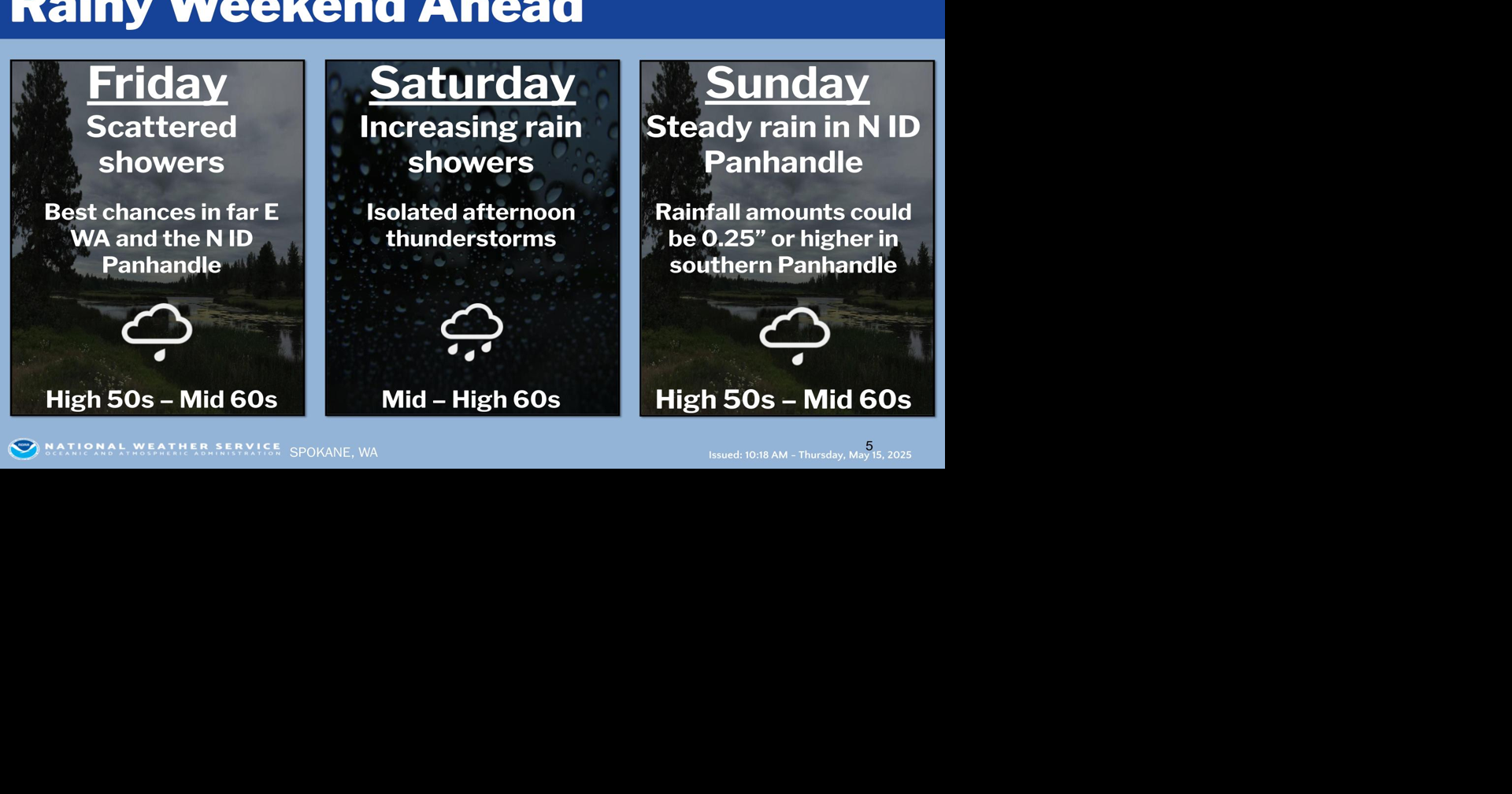 Wet & Windy Weekend Ahead | Weather | ncwlife.com