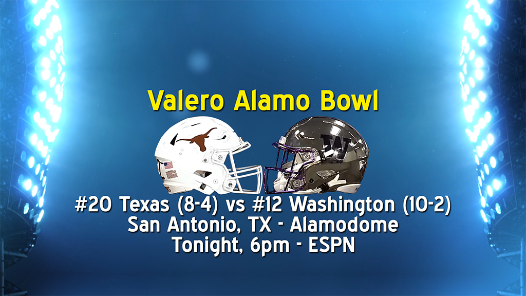 Texas vs Washington - Valero Alamo Bowl