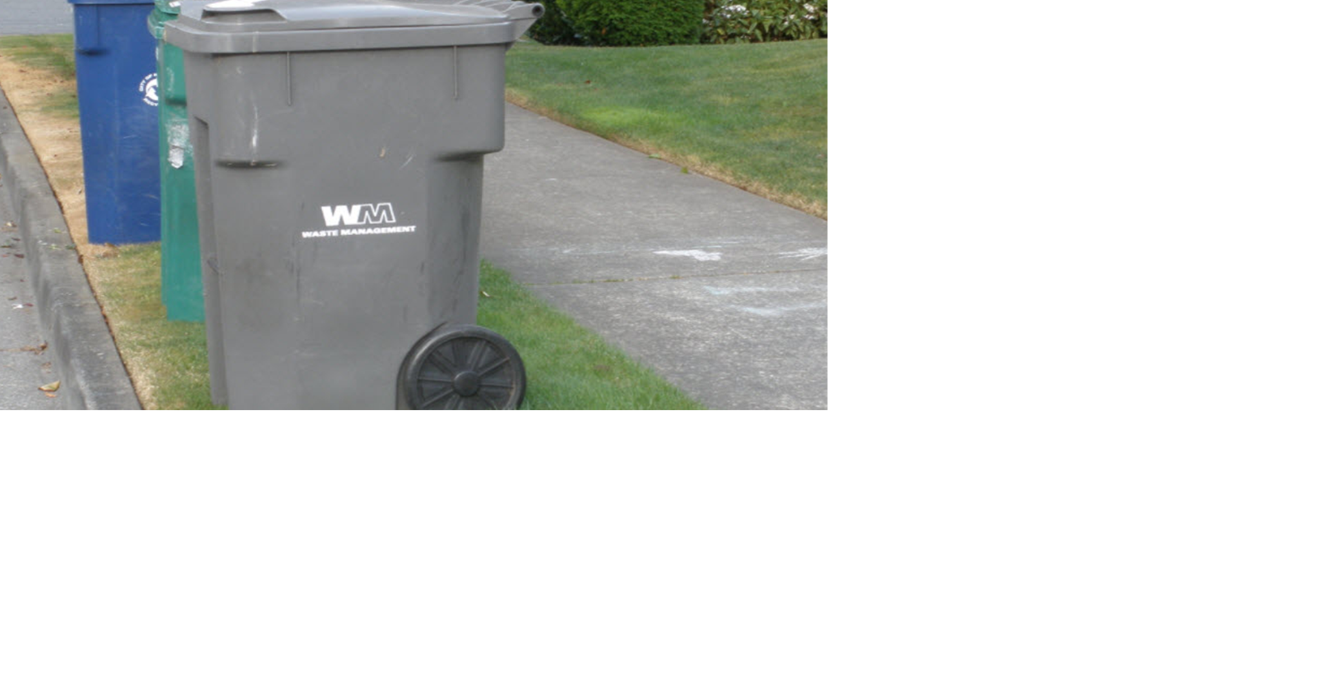 Did your garbage pickup day change this week? News