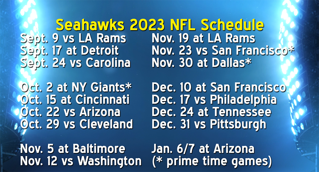 Seahawks vs. Ravens - Nov 05, 2023