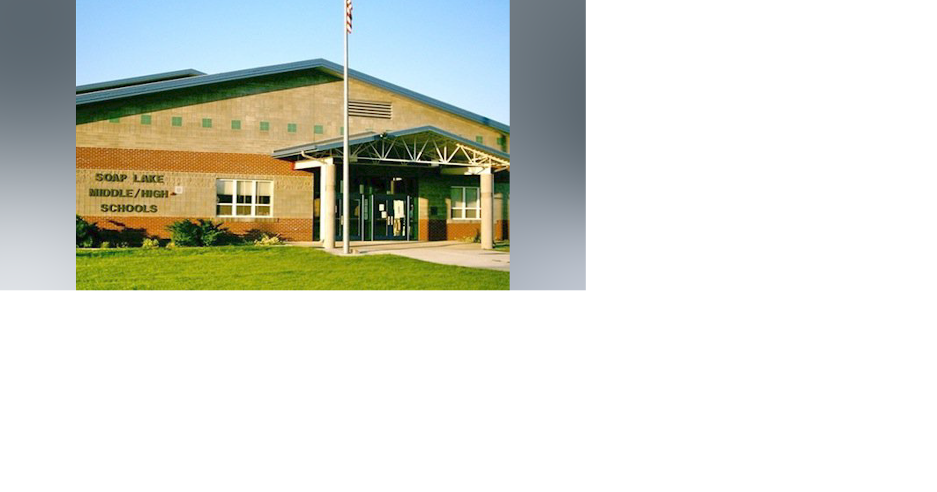 Soap Lake schools briefly locked down after report of man with firearm