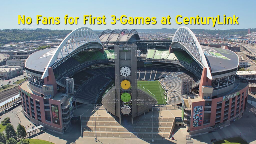 Seahawks announce no fans will be allowed at CenturyLink Field for