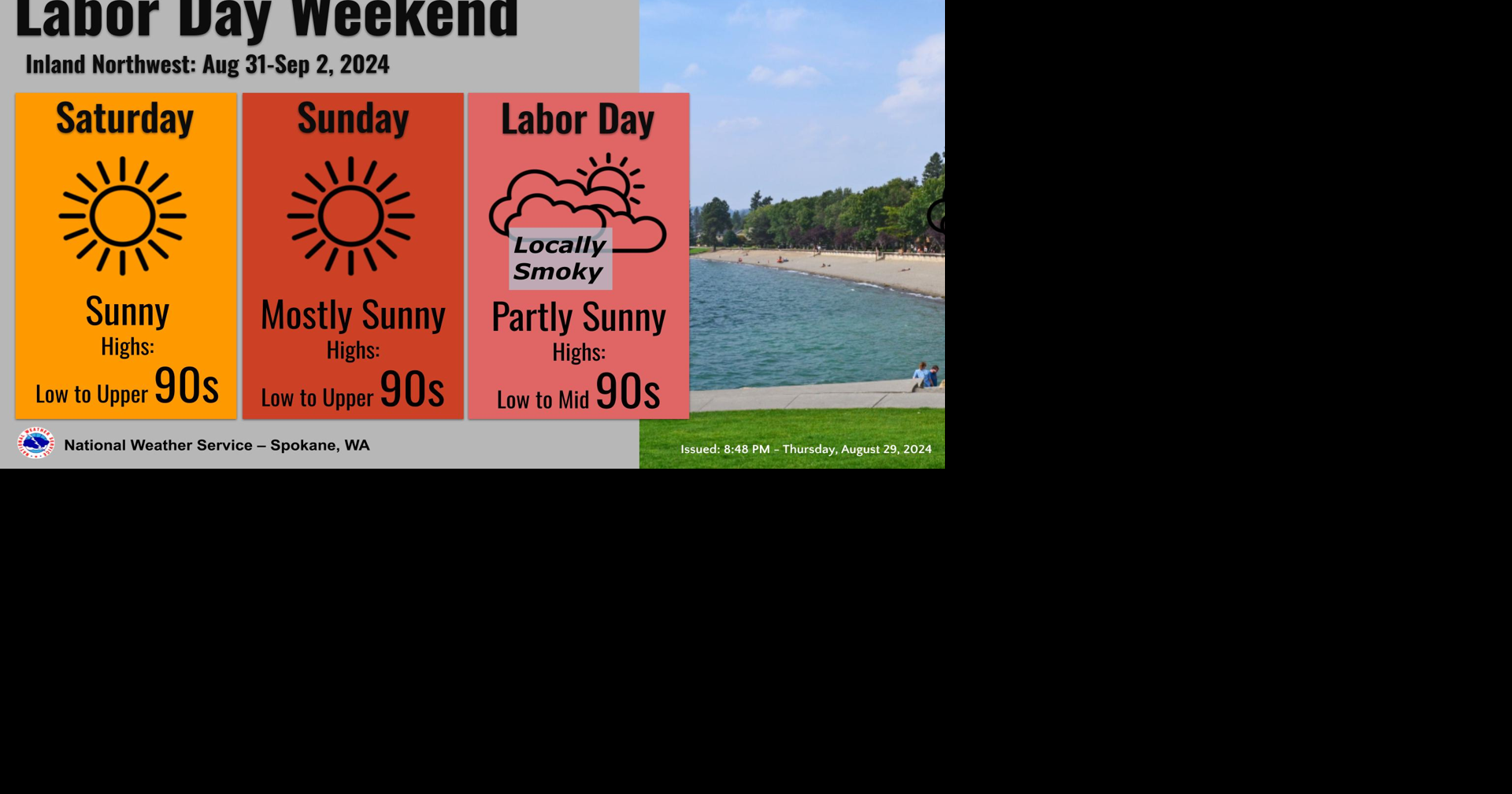 Hot Labor Day Weekend | Weather | ncwlife.com