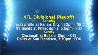 NFL Playoffs reach Divisonal Round, Sports