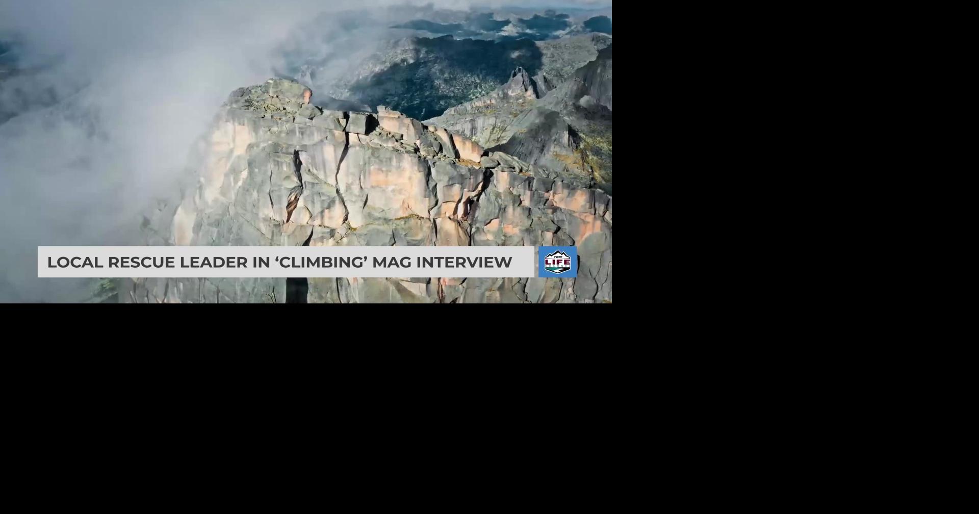 Local rescue leader in ‘Climbing’ mag interview | Videos | ncwlife.com