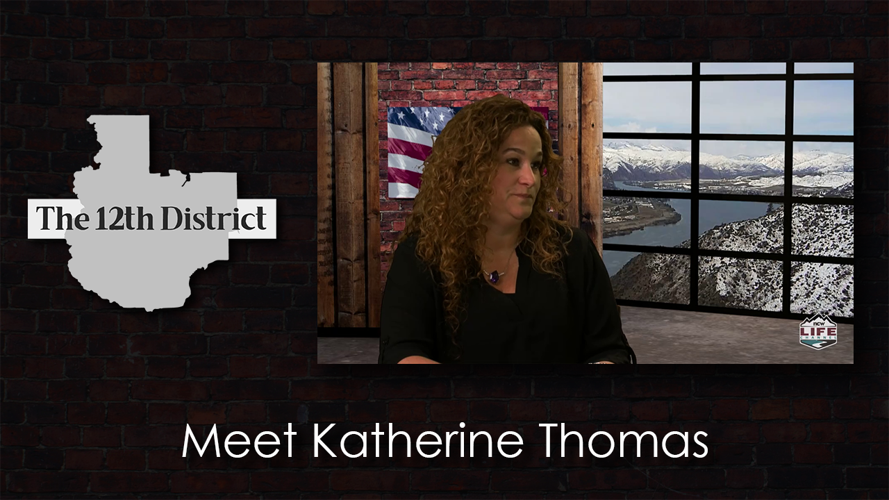 The 12th District Meet Katherine Thomas April 19th, 2022 The 12th