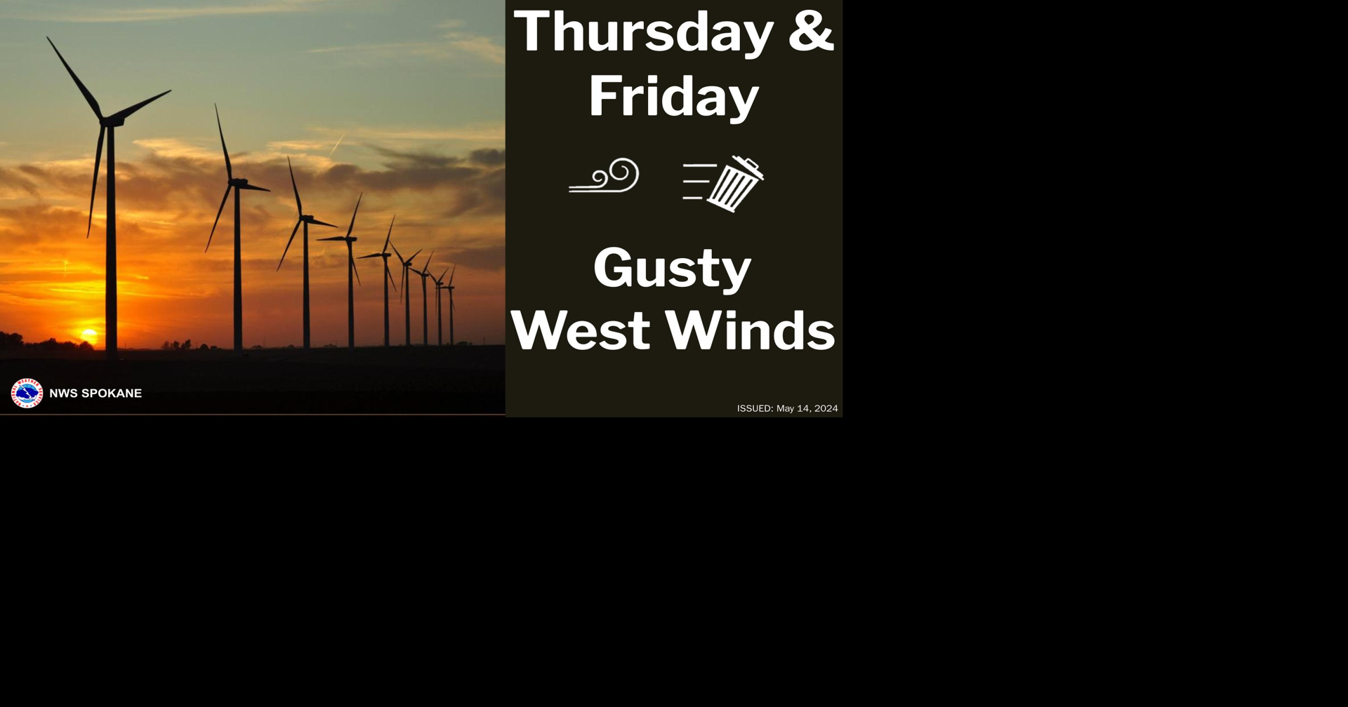 Gusty Winds Thursday & Friday | Weather | ncwlife.com