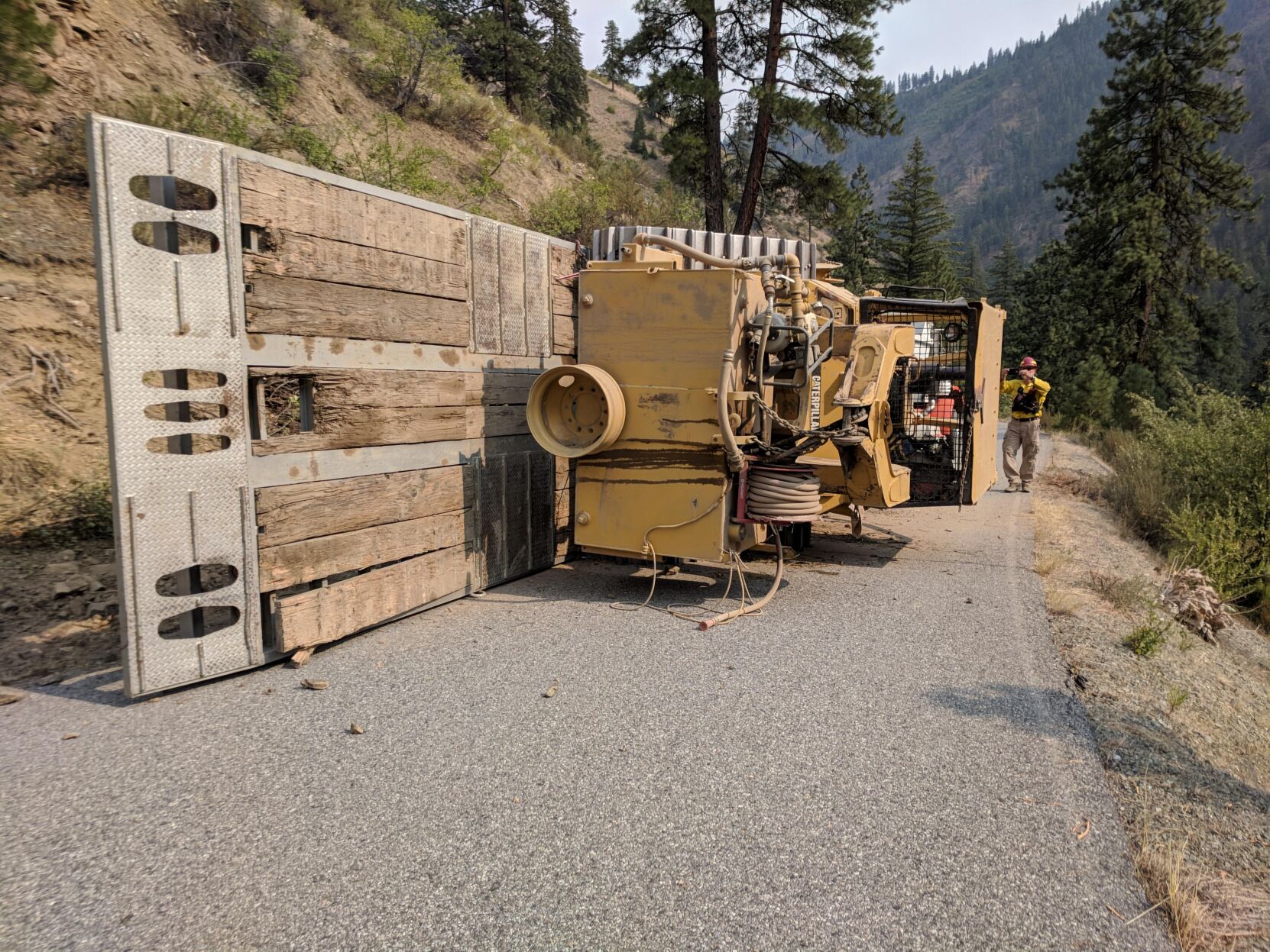 Cougar Creek Fire Crosses Entiat River | Wenatchee Valley & NCW ...