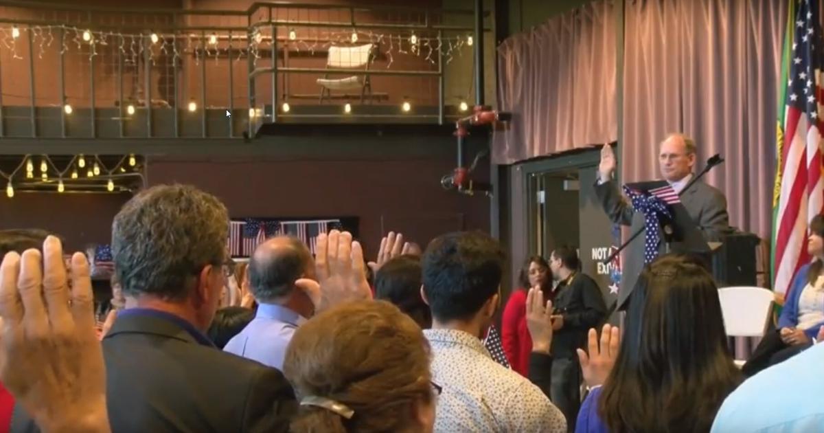 New US Citizens Sworn in at Pybus Ceremony | Archives | ncwlife.com