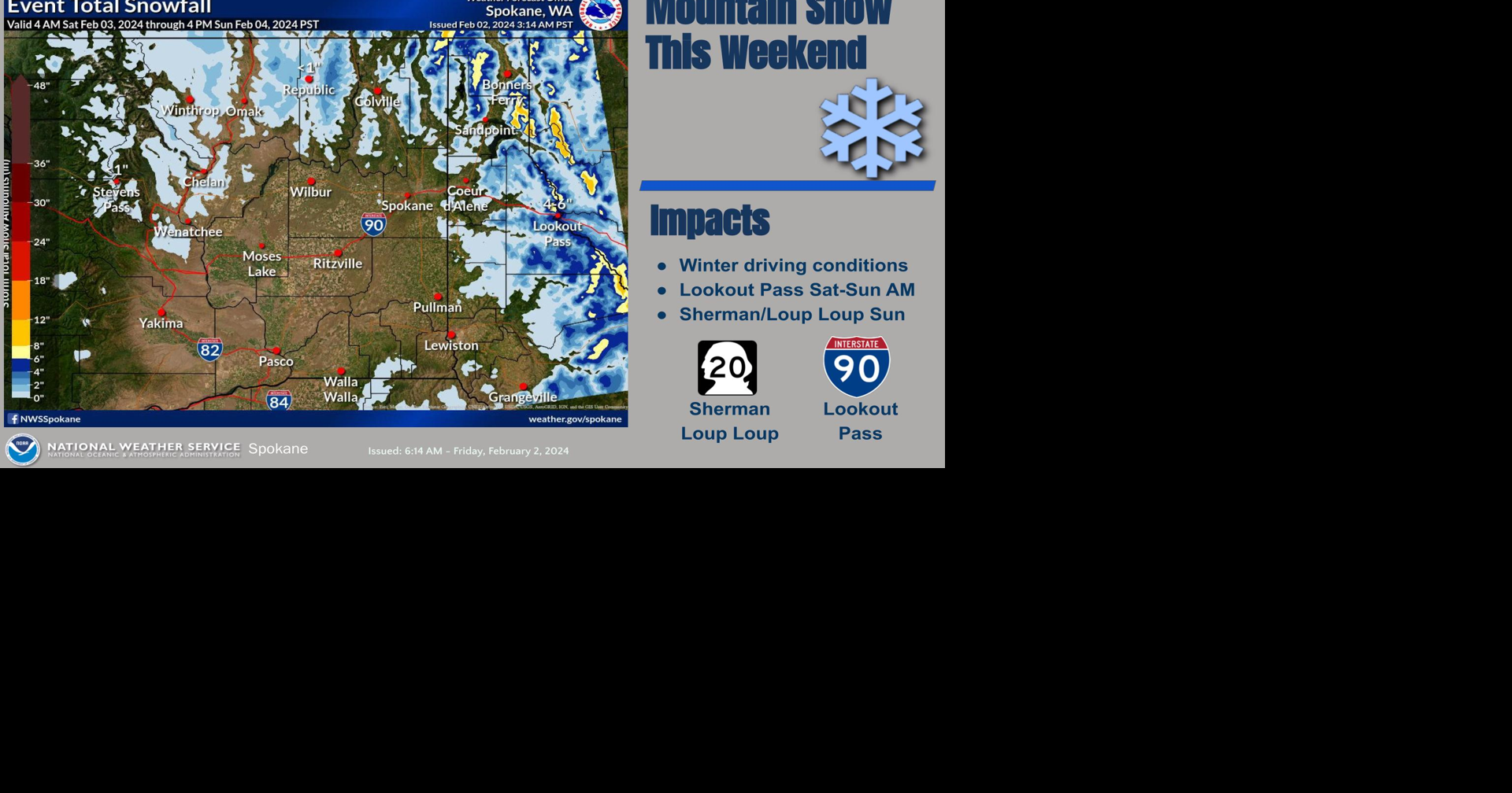 Mtn. Snow This Weekend | Weather | ncwlife.com