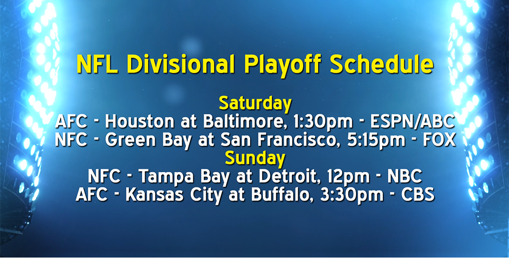 NFL Playoff TV schedule Sports