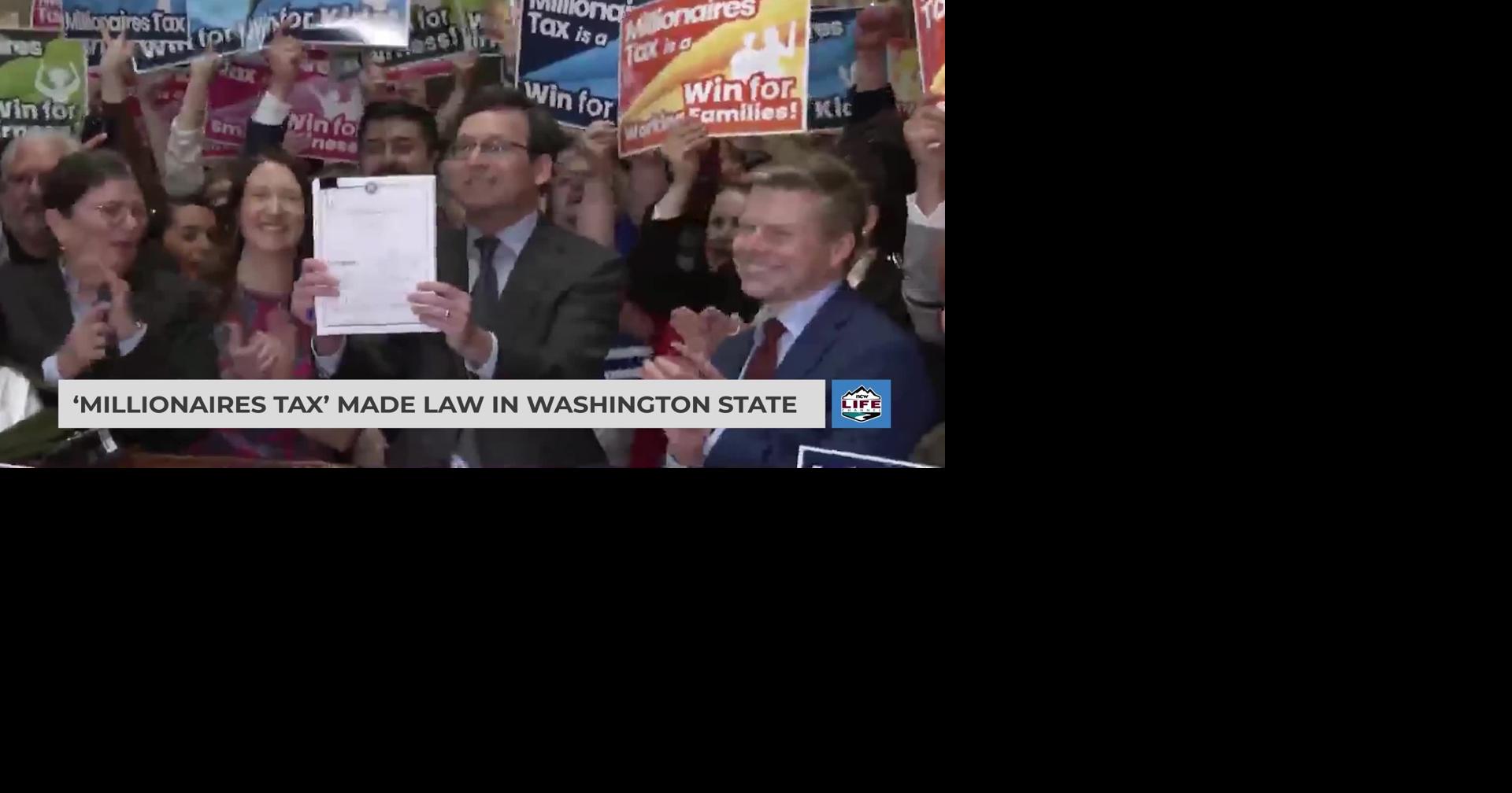 'Millionaires Tax' made law in Washington state