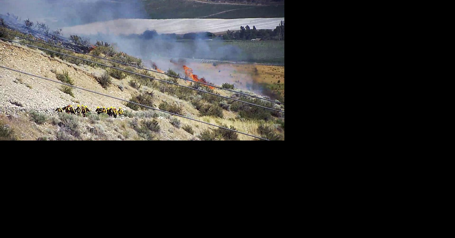 Fast-moving wildfire burning in Stayman Flats area | News | ncwlife.com