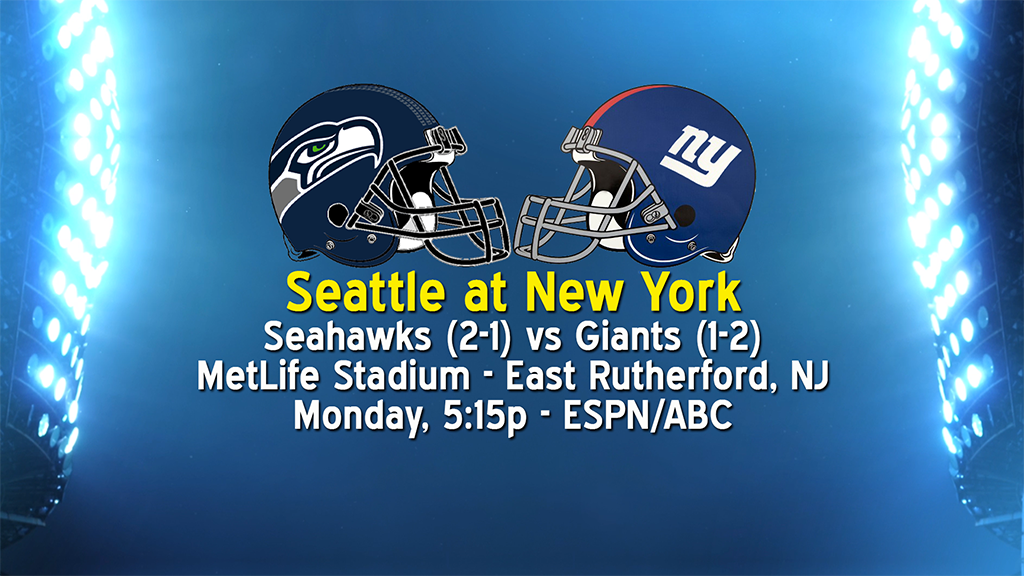 What Channel Is the NFL Game Tonight? Seahawks vs. Giants Face Off