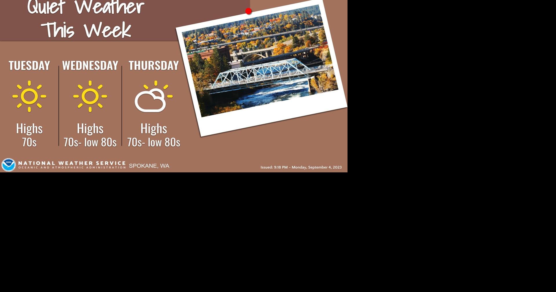 Quiet and Mild Weather This Week | Weather | ncwlife.com