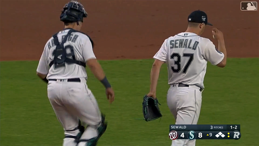 Mariners erase early deficit to down Nationals 84 Sports