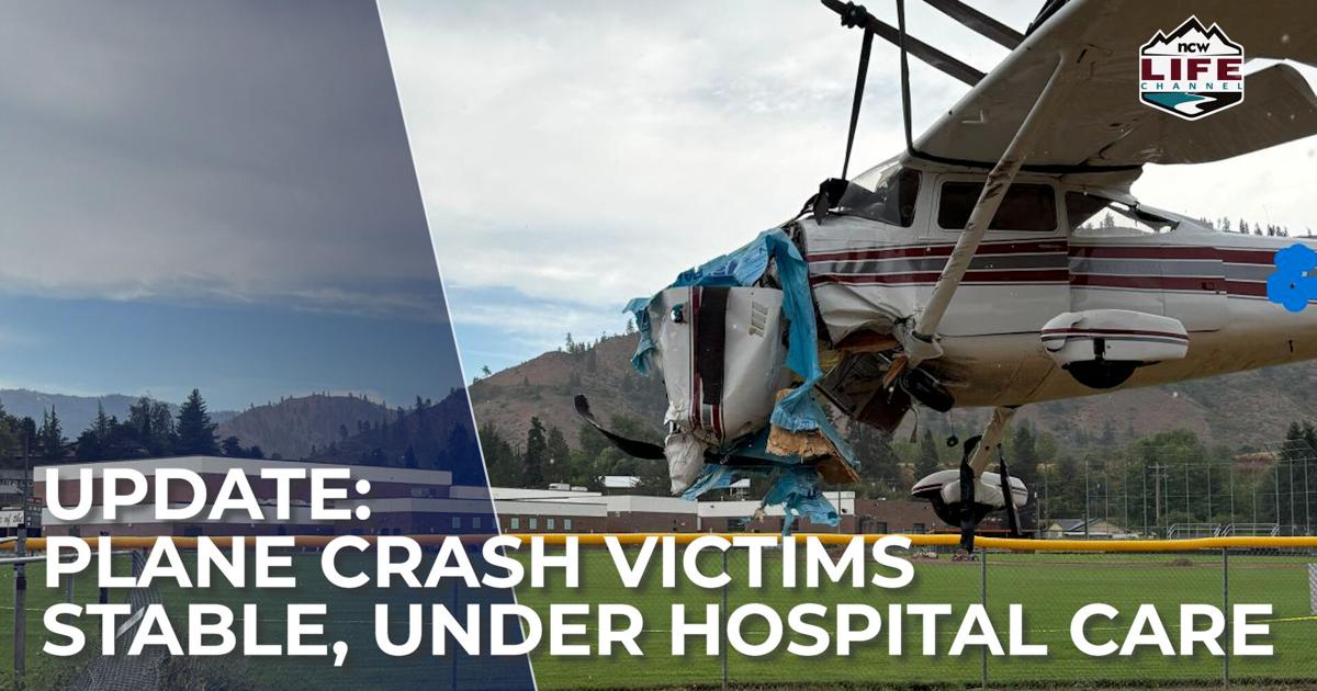Plane crash victims stable, under hospital care