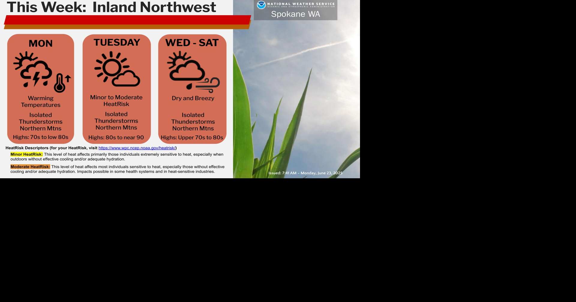 Weather This Week | Weather | ncwlife.com