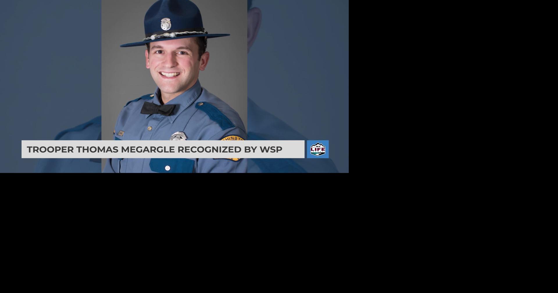 Trooper Thomas Megargle recognized by WSP | Videos | ncwlife.com