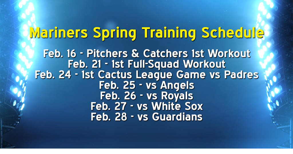 Mariners pitchers and catchers get first workout Sports