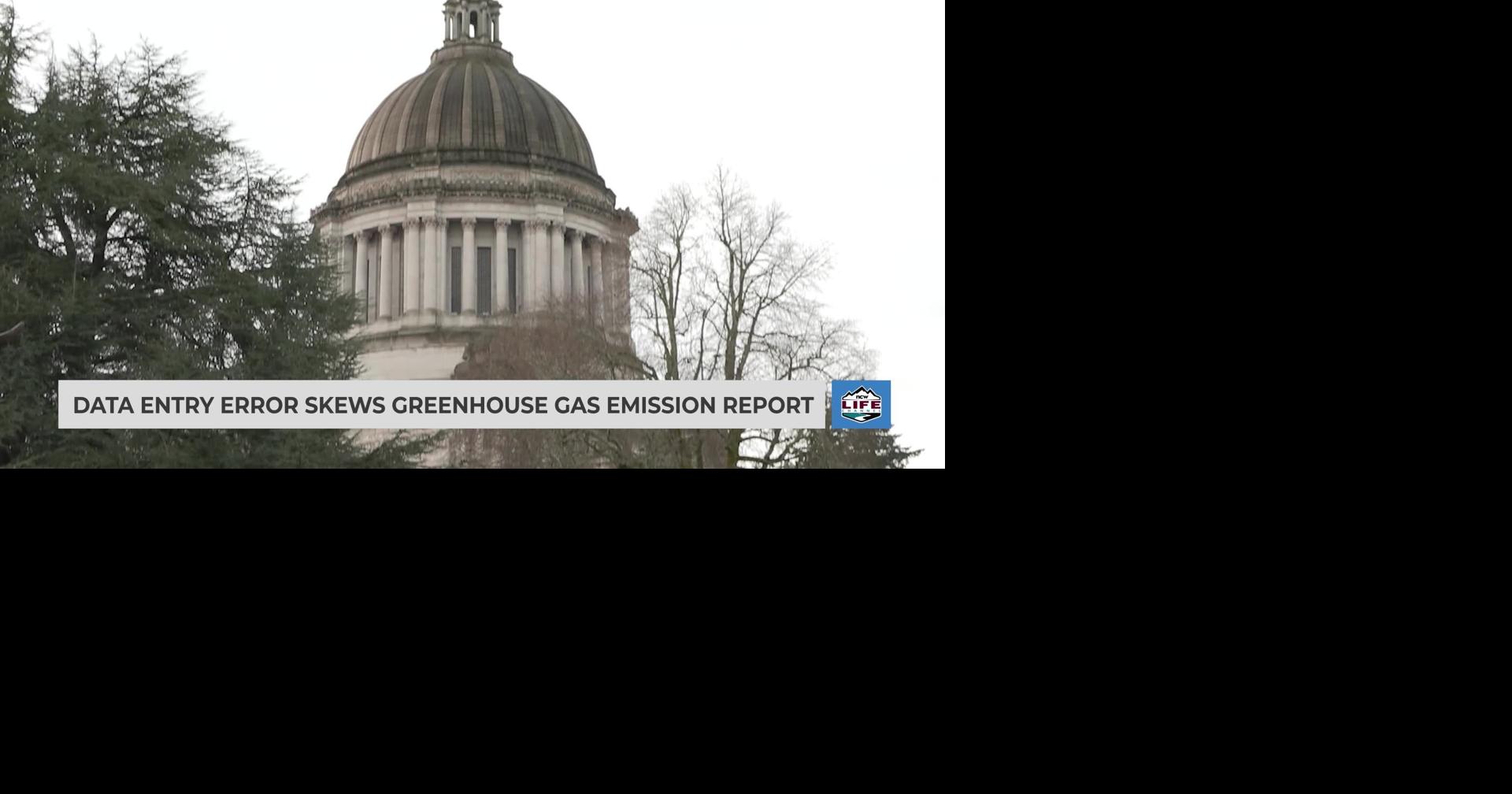 Data entry error skews greenhouse gas emission report