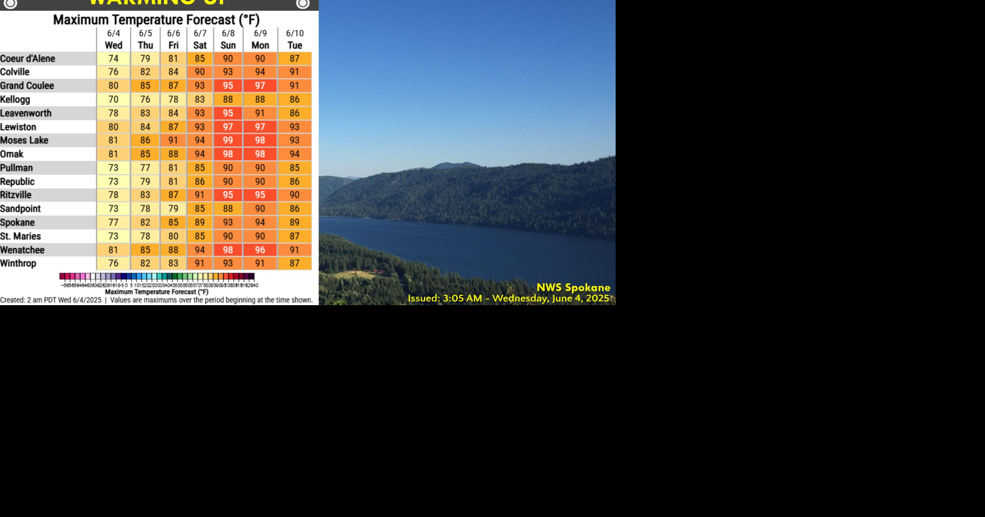 Unseasonably Hot This Weekend | Weather | ncwlife.com
