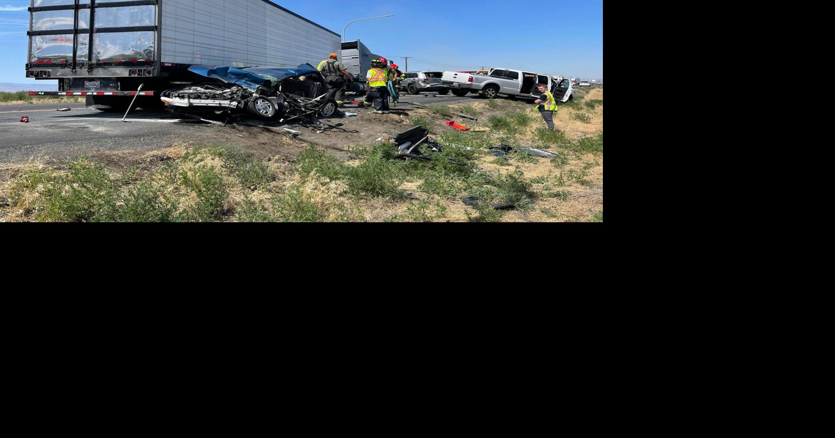 Six vehicles involved in chain-reaction wreck on Highway 281 | News ...