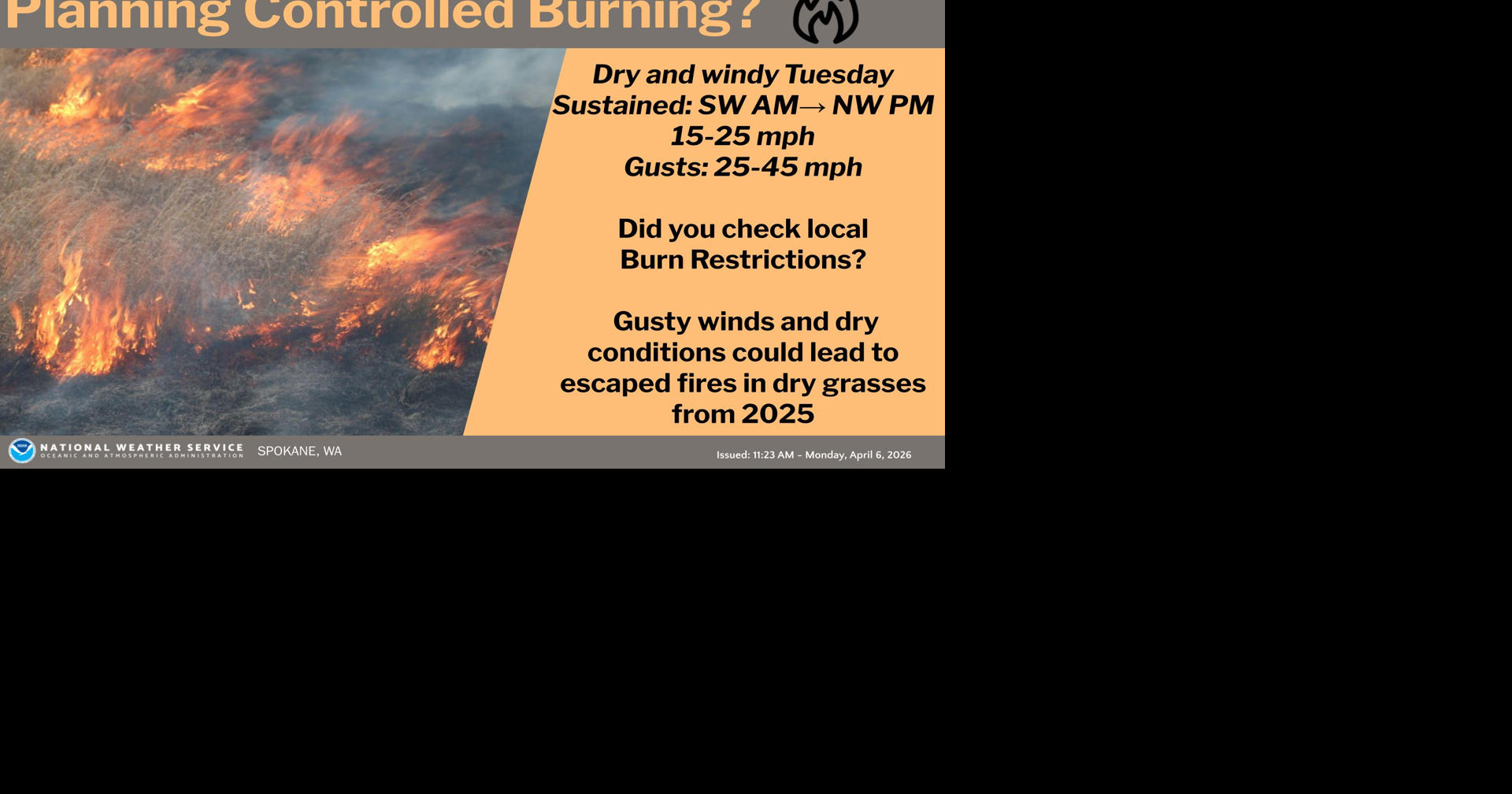 Cooler & Breezy Tuesday with Fire Danger | News | ncwlife.com