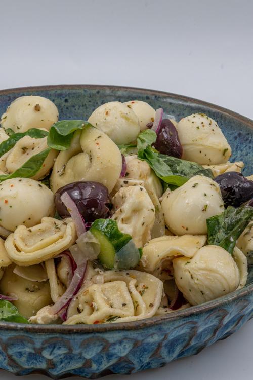Celeste's Kitchen PNW: Greek tortellini pasta salad