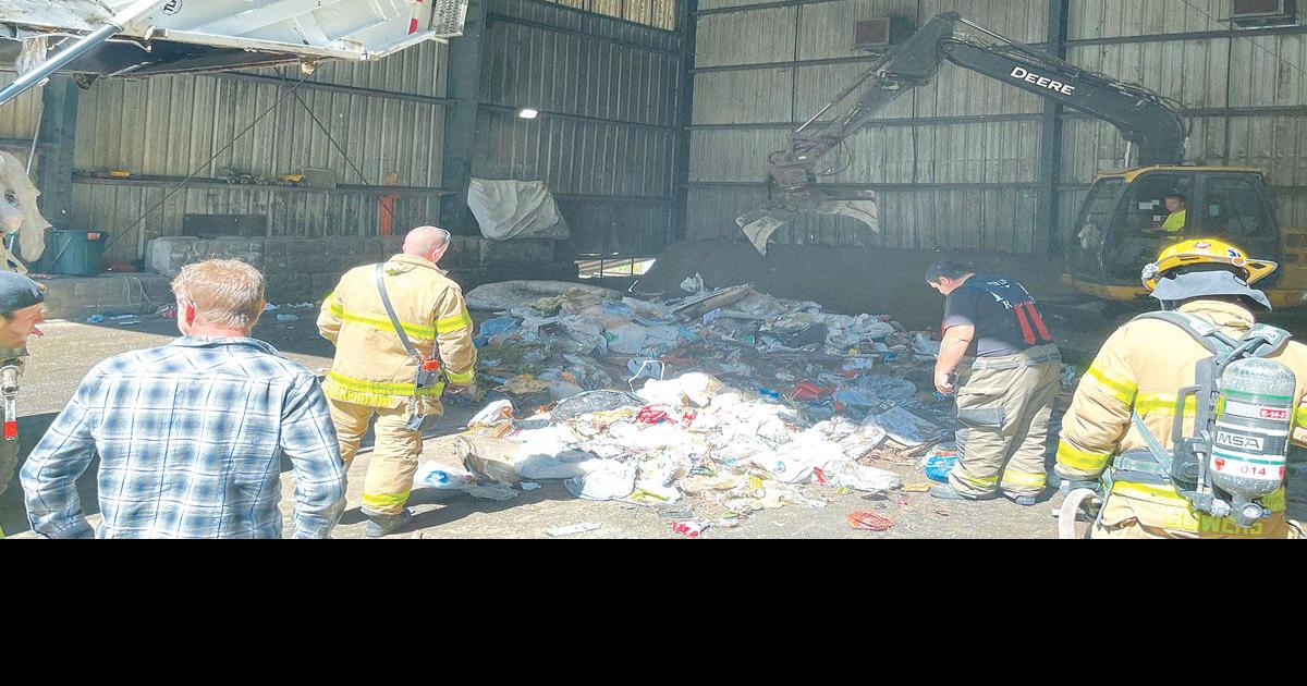 Flammable items cause garbage fires News