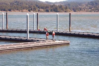 New dock at Port of Alsea