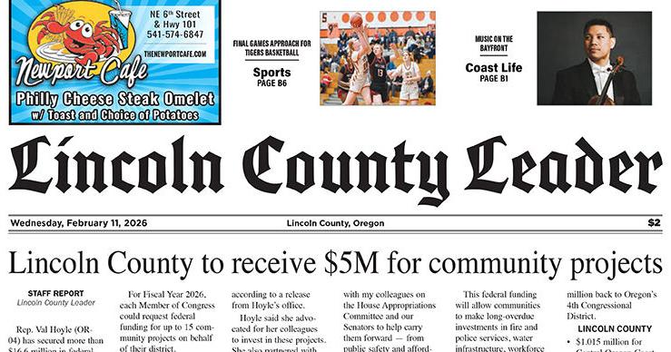 Lincoln County Leader E-Edition – Newport News Times