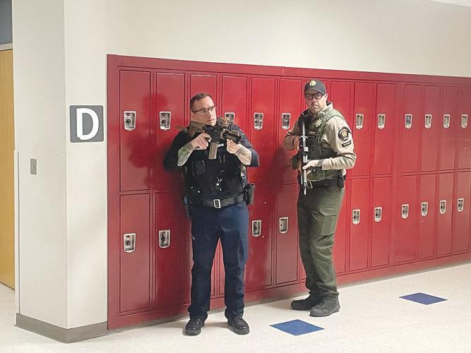 Law enforcement conducts Active Threat training | News ...