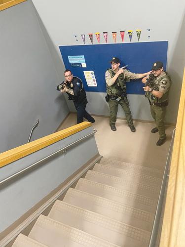 Law enforcement conducts Active Threat training | News ...