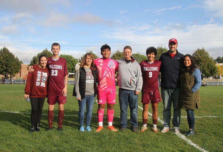 Giroux Nets a Pair as Falcons Win 21 on Senior Day Sports