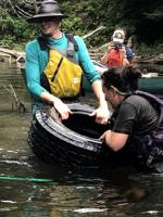 Cleaning Up The Clyde River One Tire At A Time