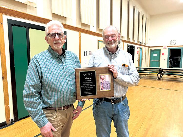Longtime Lowell School Board Member Recognized for Years of Service