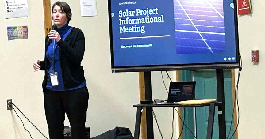 Lowell Braces for Solar Showdown: PUC Visit Looms as Town Schedules Critical Legal Fund Vote