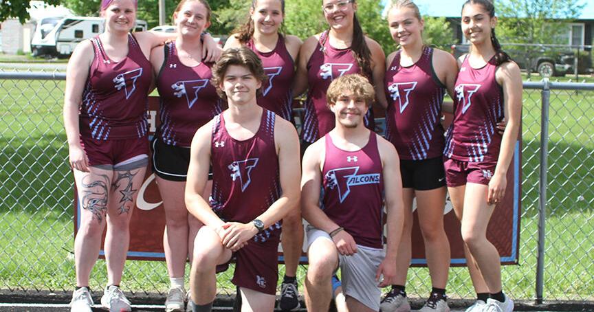 Falcon Girls Place First, Boys Third, on Senior Day