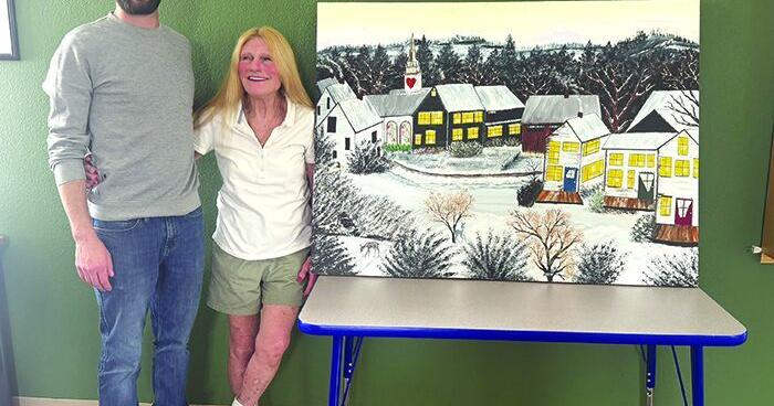 Local Resident Shares Love of Art to Help Lake Memphremagog