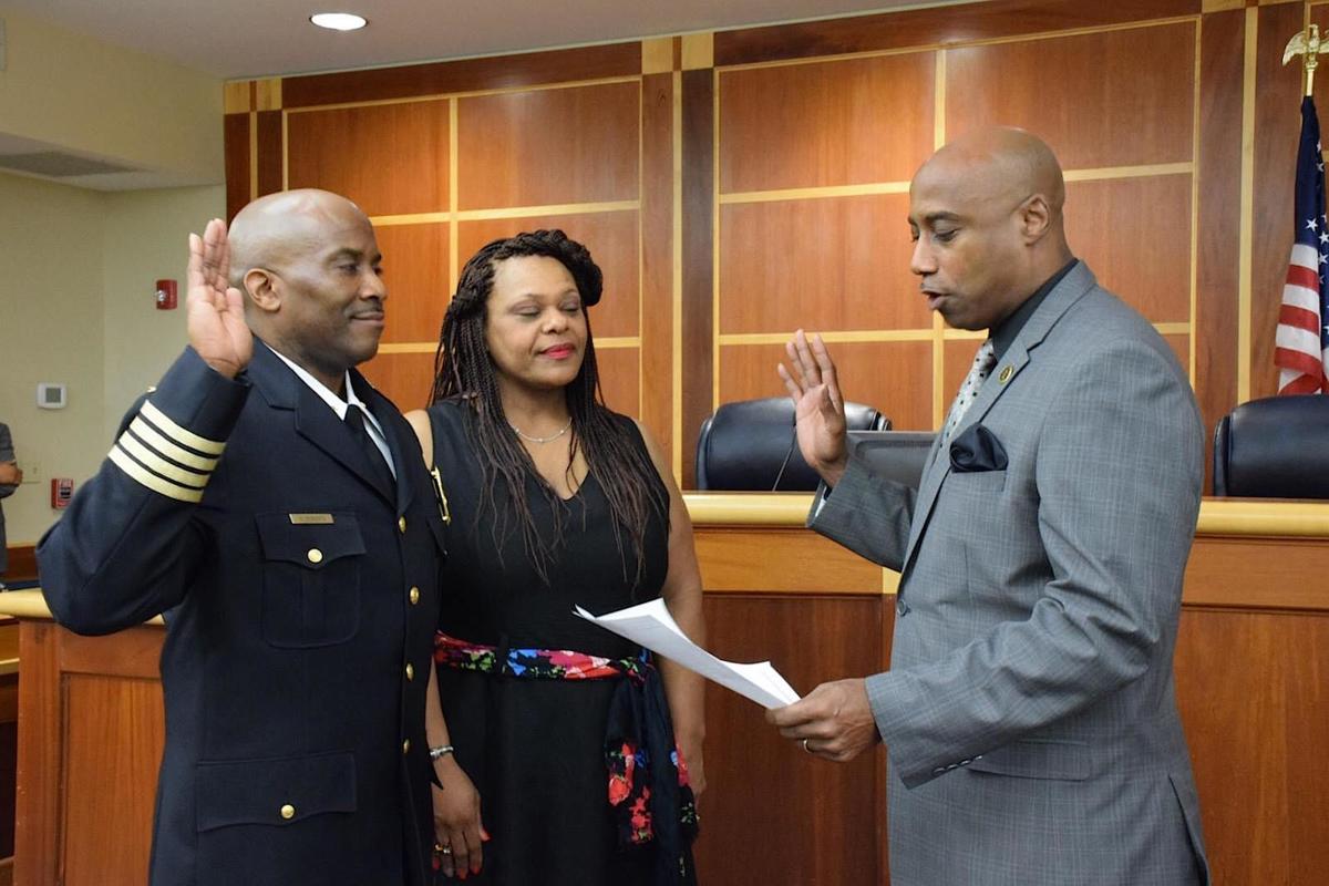 Roberts sworn in as Clayton County police chief News