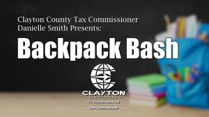 Clayton County Tax Commissioner Danielle Smith Presents: 2026 Backpack Bash