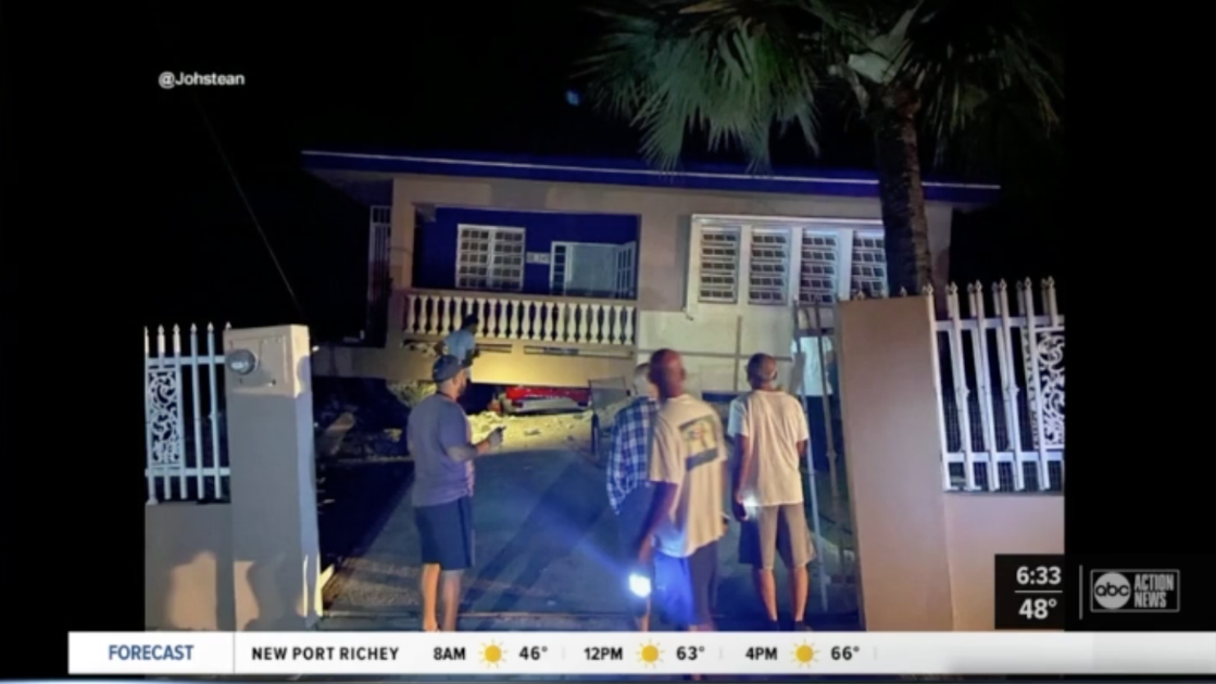 Video 6 5 Magnitude Earthquake Strikes Puerto Rico Early Tuesday