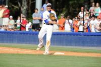 Parkview's Matt Olson, right, celebrates his go-ahead solo home