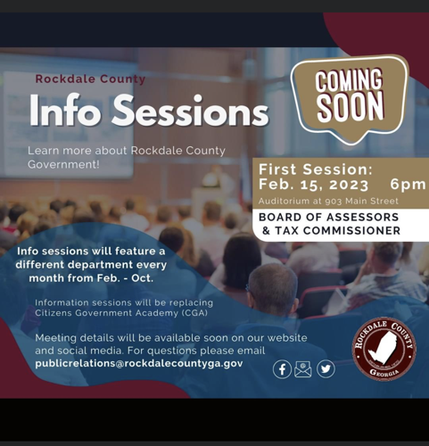 Rockdale County expands its Info Sessions to educate citizens | News | news 